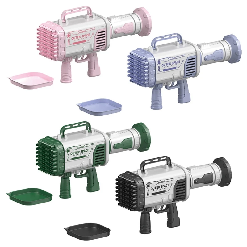 

Новинка 2021, креативная машина для создания пузырей, Детские уличные игрушки, машина для создания пузырьков с 60 отверстиями