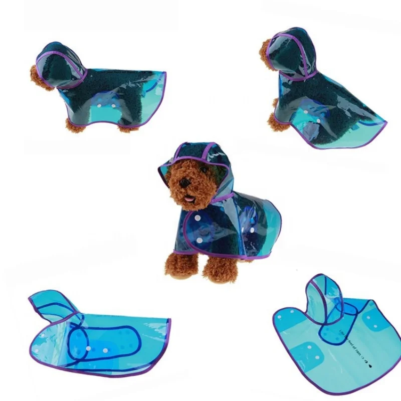 Водонепроницаемый прозрачный дождевик для собак | Дом и сад