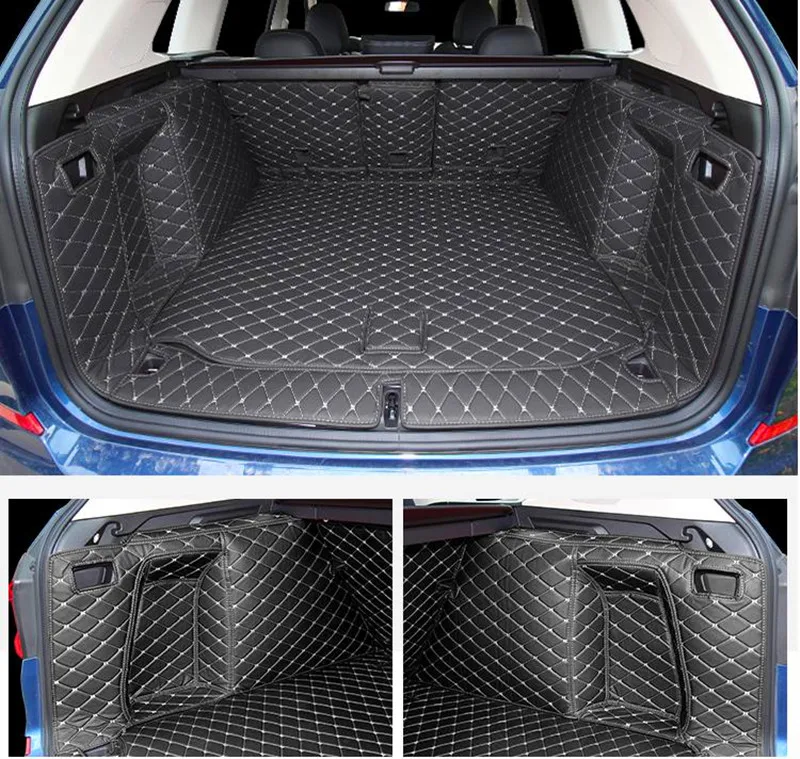 

High quality! Special car trunk mats for BMW X3 G01 2021 waterproof boot carpets cargo liner mats for X3 2022-2018,Free shipping