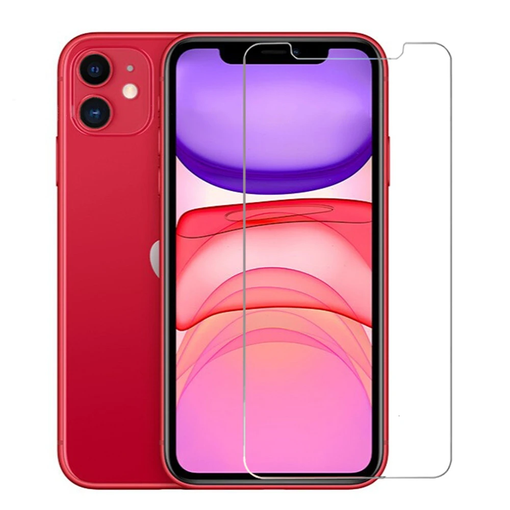 2.5D защита для экрана из закаленного стекла Apple iPhone 11 Pro Max XS XR X 8 7 6 6S SE 5S 4 4S защитная