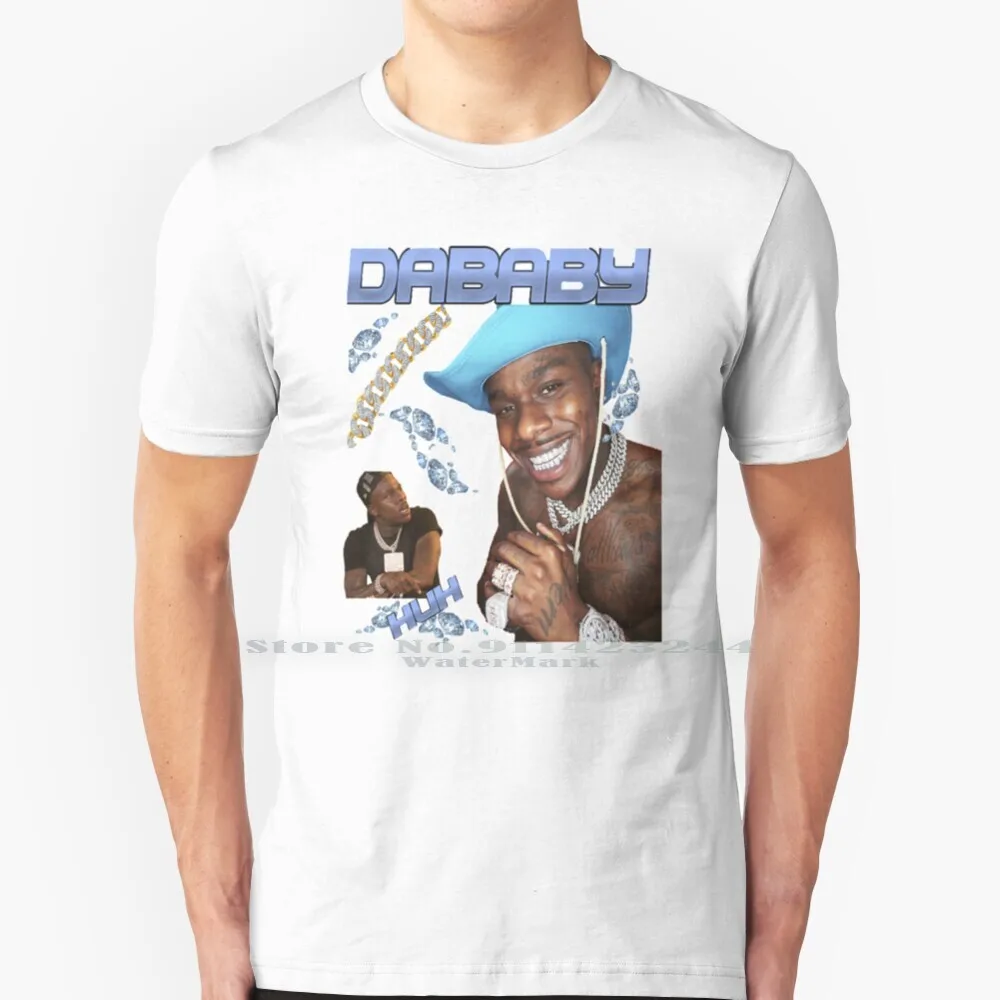 Dababy Graphic T Shirt T Shirt Cotton 6XL Dababy Graphic Dababy Fan Art Music