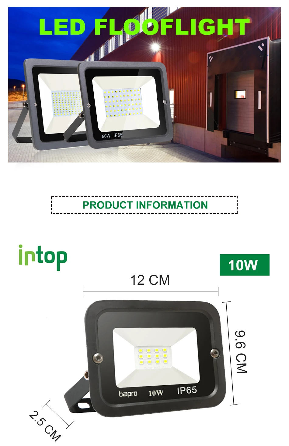 10W 50W 100W 200W 300W Светодиодный прожектор светильник водонепроницаемый ip65 уличный светильник s потока СИД светильник на открытом воздухе Точечный светильник сада ландшафтный светильник Инж