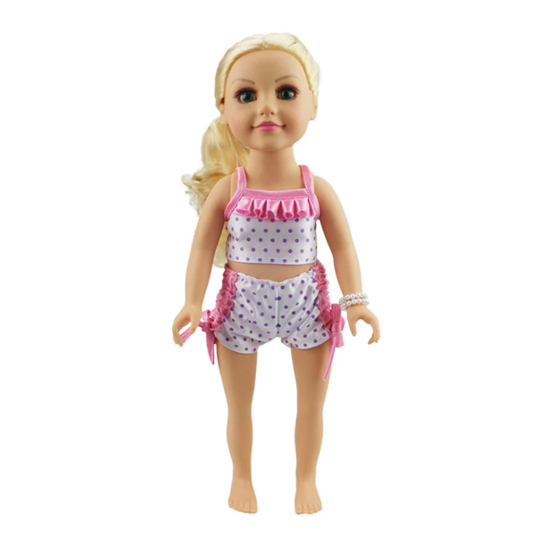 18 дюймовая кукла в купальнике милый наряд для моего малыша аксессуары кукол