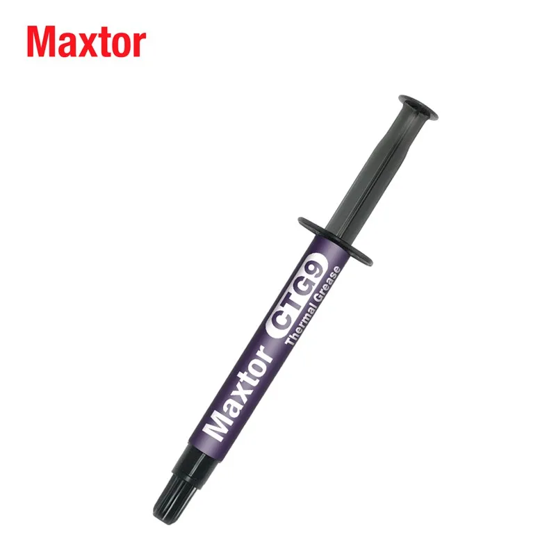 

Maxtor CTG9 2g 4g 8g 10g 13.5W/m-k Nano thermal grease Paste Compound Silicone For CPU Heatsink Processor GPU Cooling