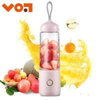 voa mini portable juicer fruit smoothie blender usb electric blender cutting machine for machine food processor manufacturer jui