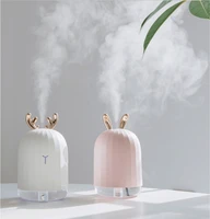 ruinuokai 220ml white deer mini air humidifier essential oil diffuser aromatherapy household ultrasonic humidifier usb diffusers
