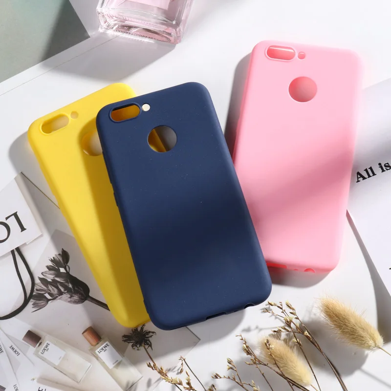 Чехол для телефона Huawei Nova 2 чехол карамельного цвета силиконовый мягкий из ТПУ
