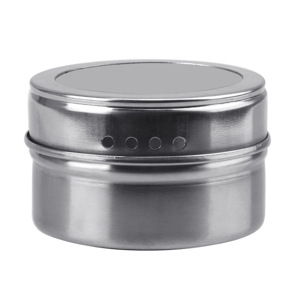 

Pepper Seasoning Sprays Tools Stainless Steel Seasoning Jar Magnetic Spice Jar Set Spice Storage Container Spice Tins