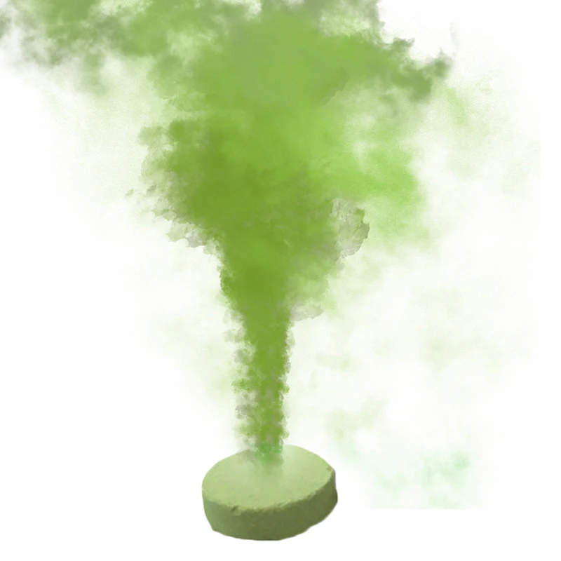 Креативный цветной дымовой фотосъемки реквизит сгорания дыма фон пирожные