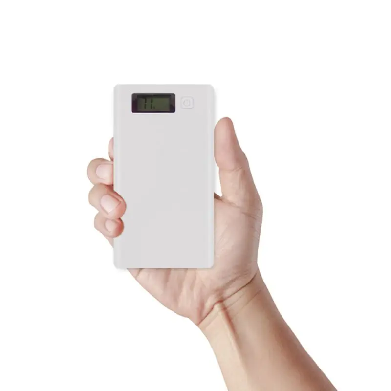 Блок питания 6x18650 корпус внешний аккумулятор с двумя usb-портами Poverbank портативный Pover банк питания для телефонов Xiaomi зарядное устройство(без батареи