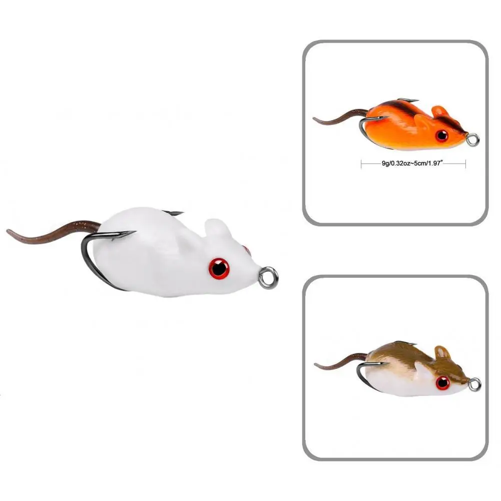 

Rat Bait Soft Attract Fish Impact Resistant Mouse Lure Artificial Bait Rat Lure