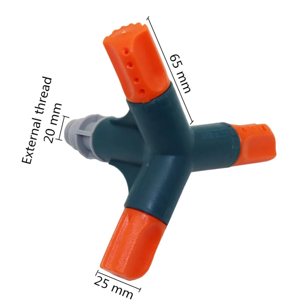 Регулируемые роторные разбрызгиватели с наружной резьбой 1/2 дюйма для сада