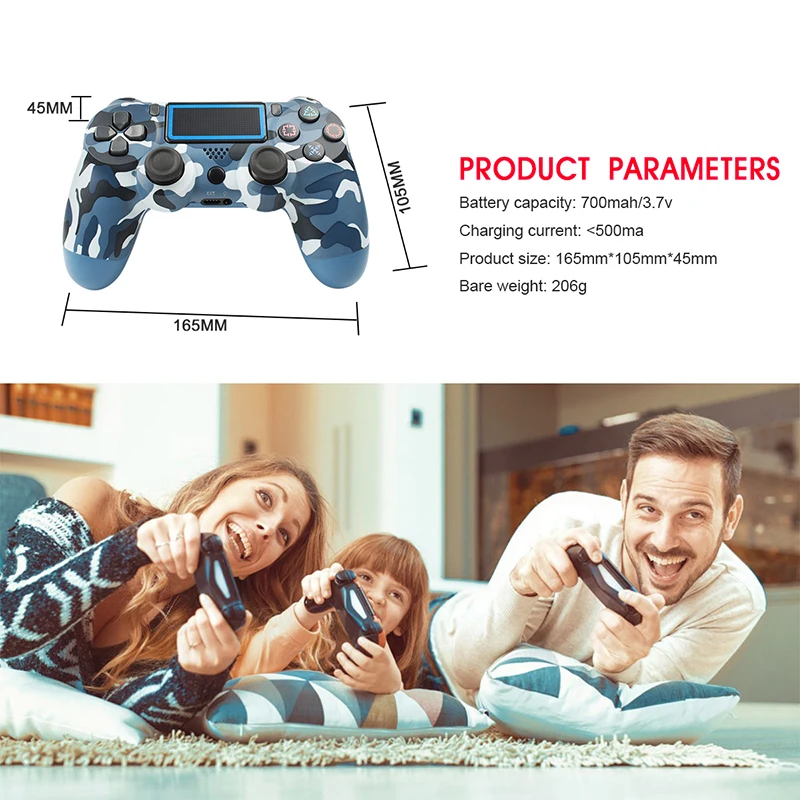 Беспроводной контроллер Bluetooth для SONY PS4 геймпад Play Station 4 джойстик беспроводная