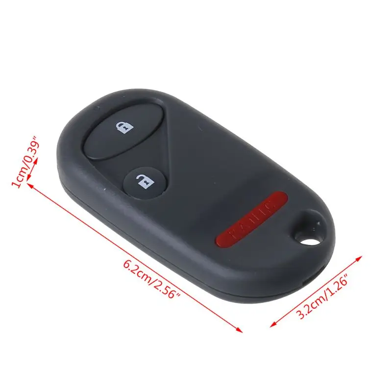 Новинка 2 + 1 кнопки Автомобильный ключ без ключа для Honda NHVWB1U521 433 МГц Civic 2001 2002 2003 2004