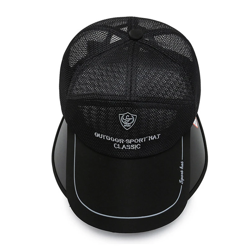 Кепка от солнца для мужчин и женщин пляжная шляпа с широким сетчатым козырьком