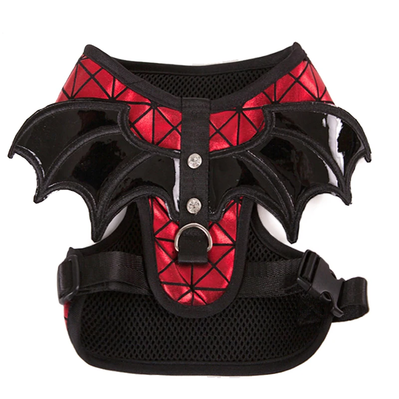 Собачий ошейник с крыльями дьявола для домашних животных костюмы на Хэллоуин