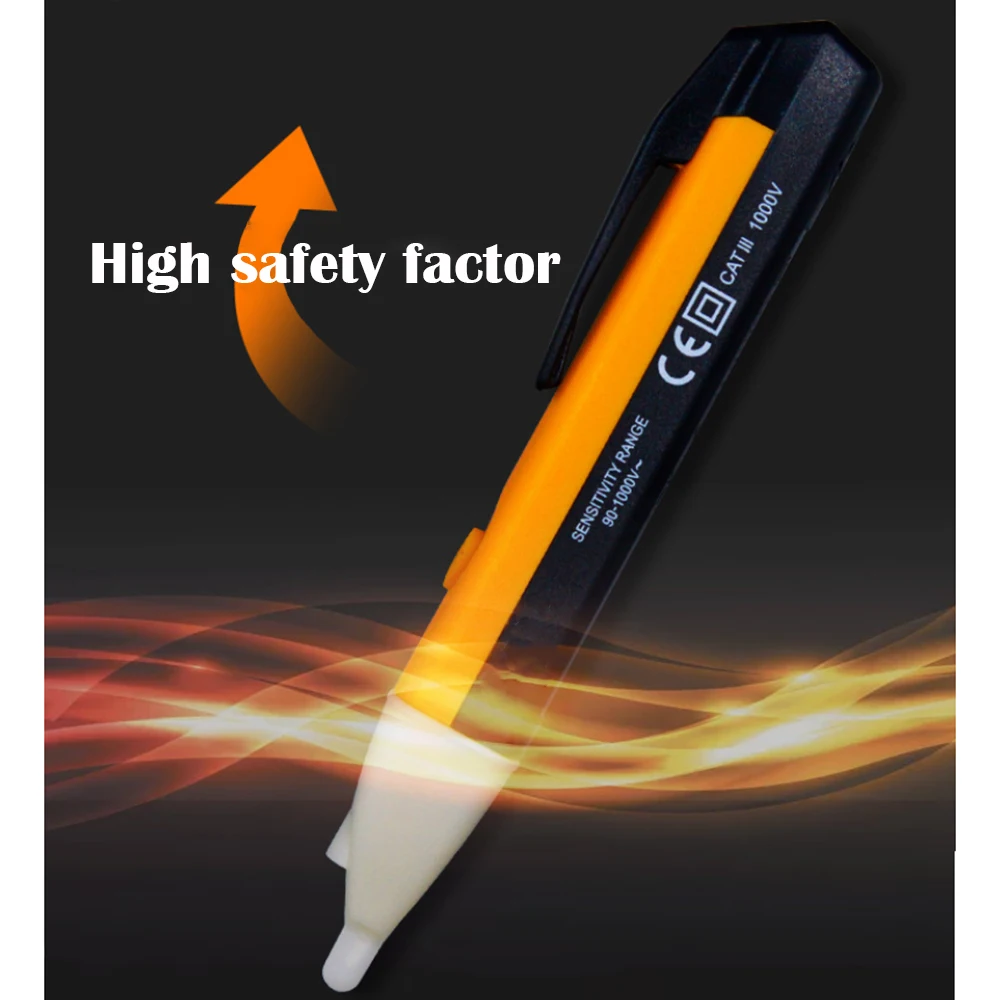 Бесконтактный интеллектуальный тест-карандаш Электрический тест er Pen 90-1000 В измеритель напряжения тока детекторы NCV индукционные электрические инструменты