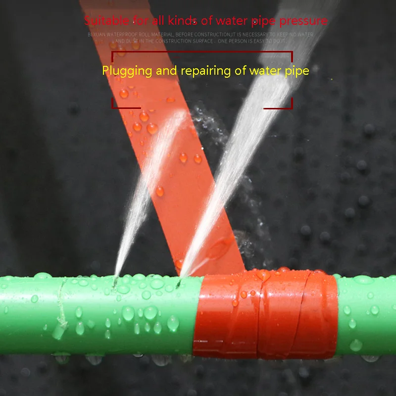 

Water Proof Repair Silicone Rubber Sealing Self-adhesive Protective Tape For Garden Water Pipe Stop Leaks Fix Hose Repairs