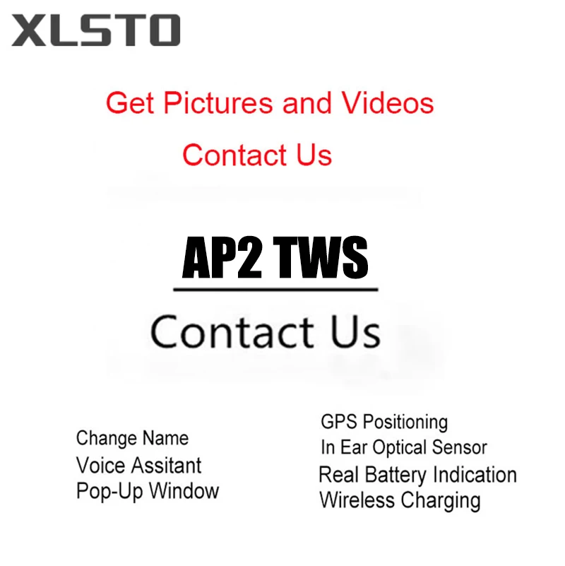 Беспроводные наушники AP2 TWS 1:1 Mini Bluetooth 5 0 стереонаушники вкладыши с поддержкой