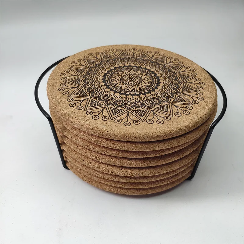 

Non-Slip Heat Insulation Table placemats for table mat Hot pad Drink Cup Coasters for glasses Kitchen mat Wood