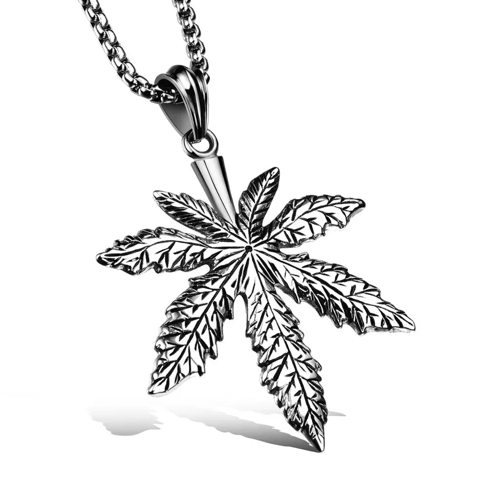 

Men cool personality casting necklace to restore ancient ways small hemp huwg stainless steel pendant