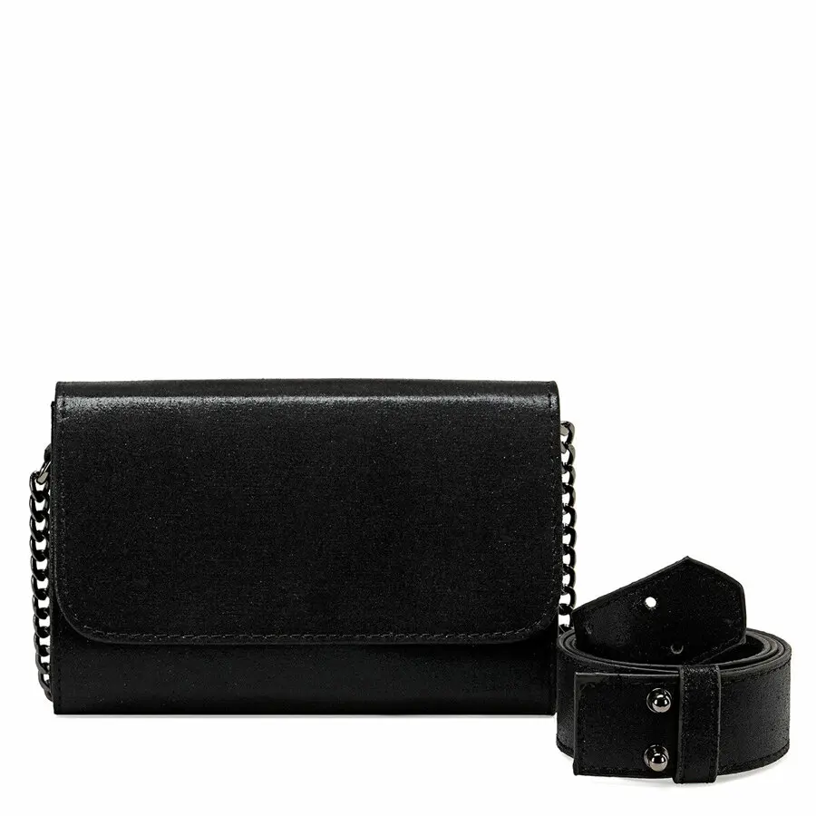 

Bags for Women 2021 Fashion NNE WEST Belty black women messenger bag Woman Postman Bag Black Free Shipping