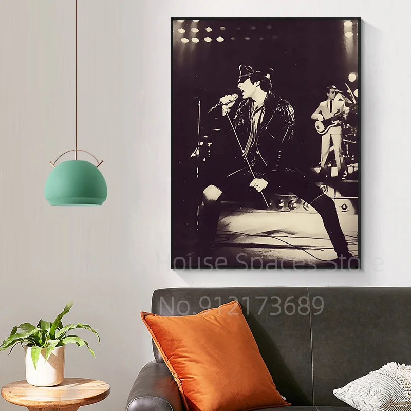 Плакат с группой Queen настенное искусство богемная рапсодия Фредди Меркьюри рок