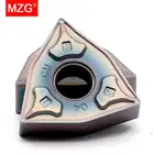 Токарный станок MZG WNMG 080404 08 ZP1530, титановая обработка, расточные Токарные Пластины из карбида вольфрама для держателей инструментов WWLN MWLN, 10 шт.