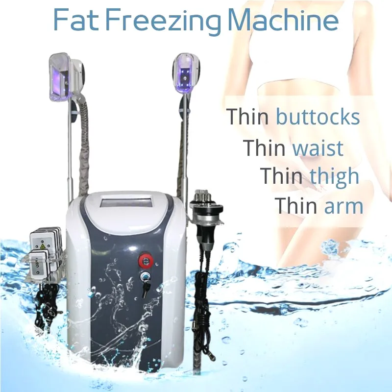 

Cryotherapy Machine Slimming Cavitation Equipment Fat Reduction Lipo Laser 2 Cryo Heads Can Work At The Same Time