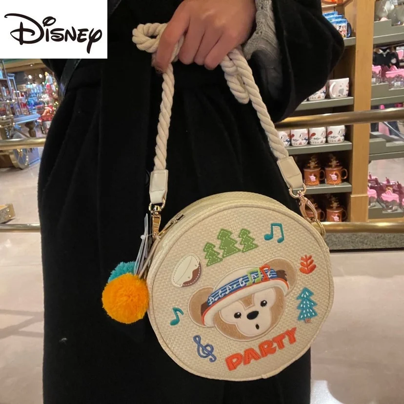 

2021 New Disney Ladies One-shoulder Messenger Bag Children's Portable Large-capacity Storage Cosmetic Bag Cartoon Cute Handbag