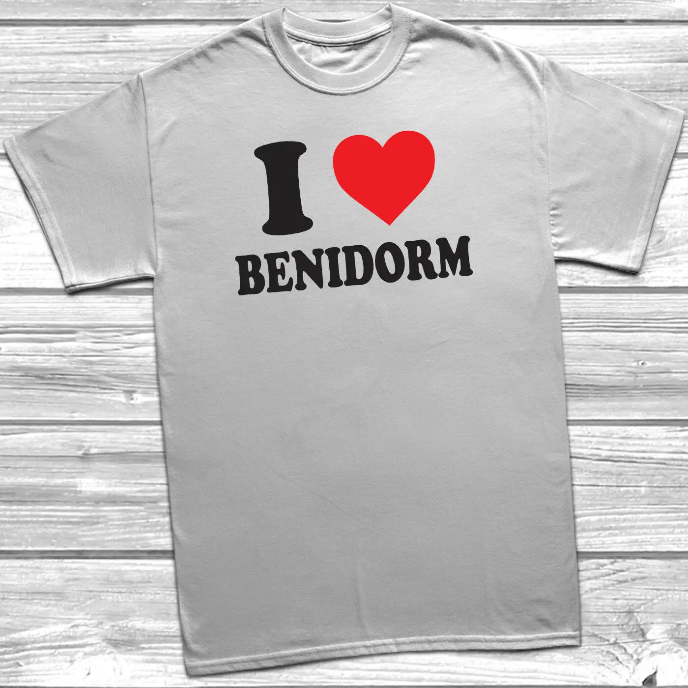 I Love Heart Benidorm Футболка мужская женская Lads Stag праздничные девичьи Вечерние |