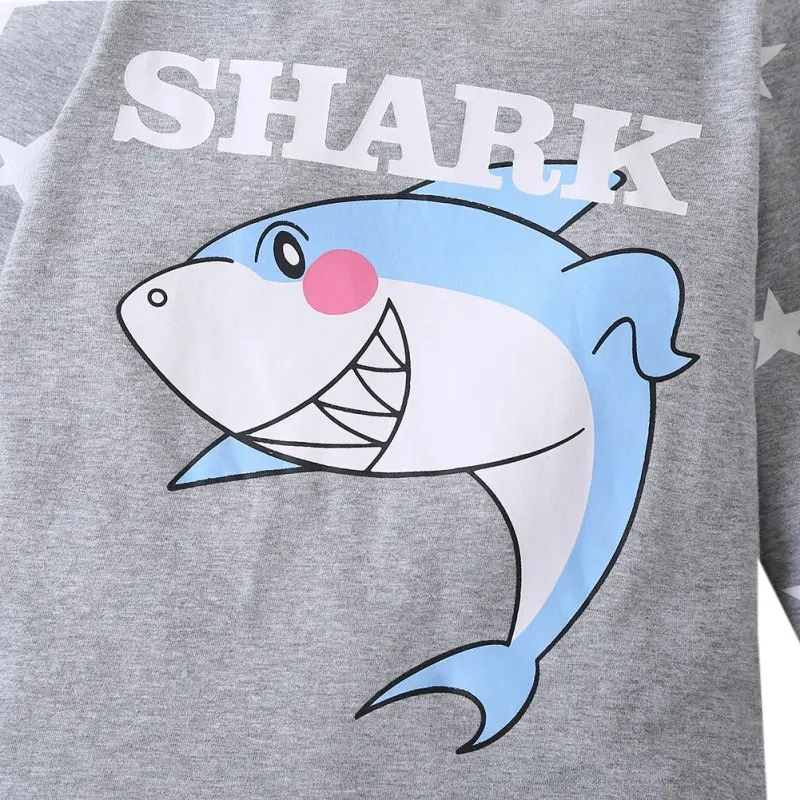 Детская зимняя одежда Модный детский костюм с принтом Топ длинными рукавами +