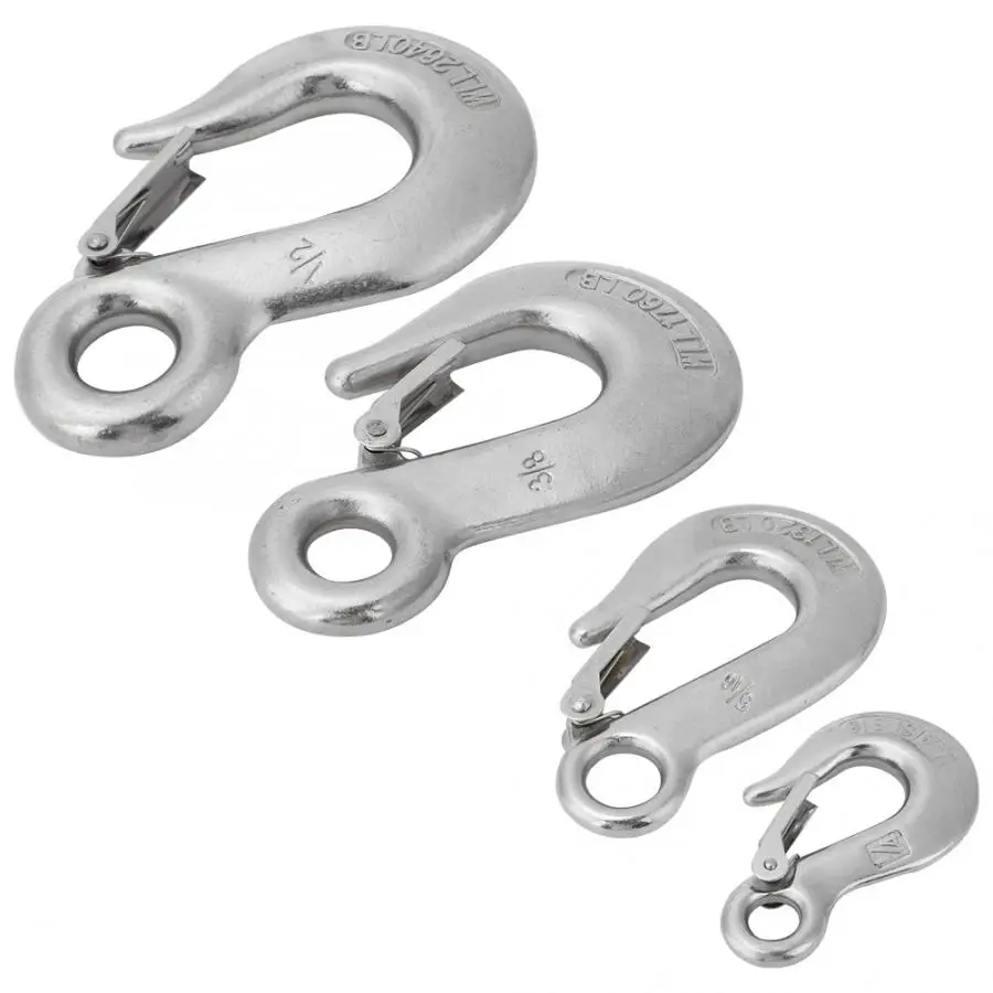 Нержавеющая сталь скобы скольжения крюк гребная лодка безопасности защелка для