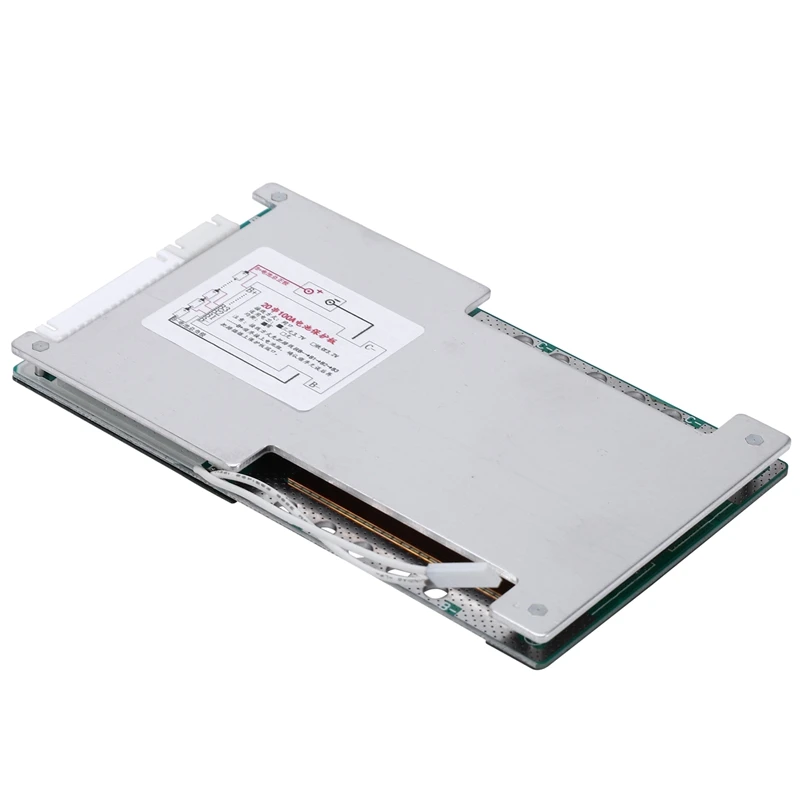 24S 72V 100A LiFePo4 плата защиты батареи BMS PCB с балансом для мотоцикла электровелосипеда