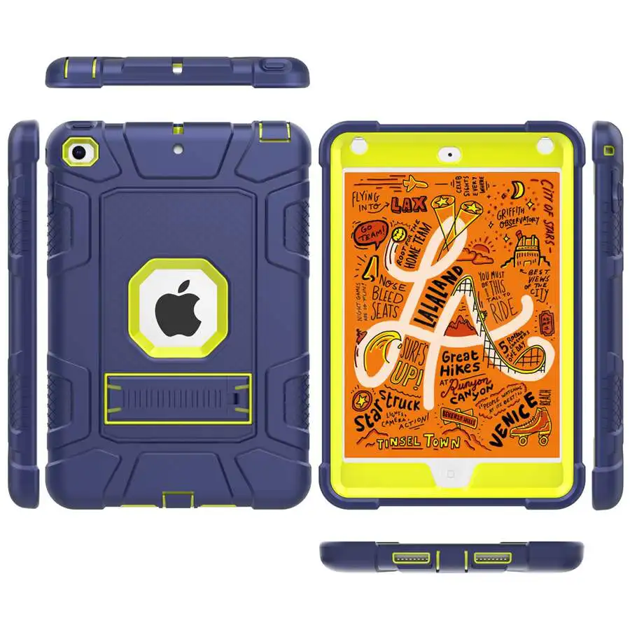 Новый силиконовый Жесткий бронированный чехол для нового iPad mini 5 ipad 5th Gen 2019 Чехол 4