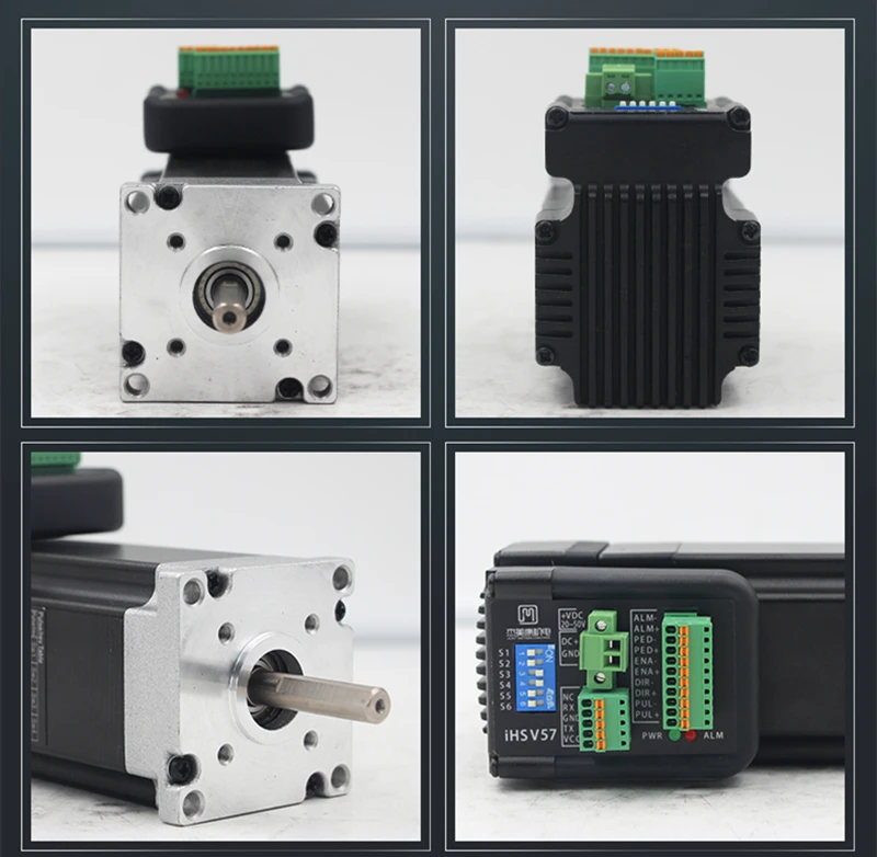 180W 3000 об/мин NEMA23 0.57Nm встроенный Серводвигатель 36VDC JMC iHSV57-30-18-36