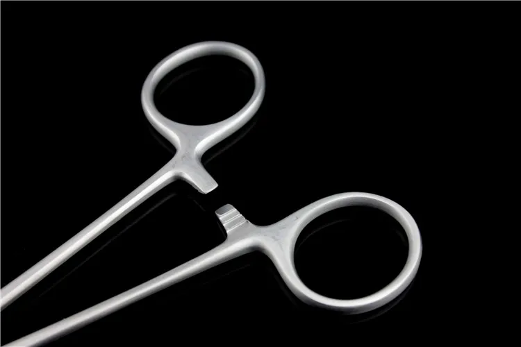 JZ Surgical instrument medical separating ligating forceps reticulated full tooth right angle Small wound hemostatic Plier