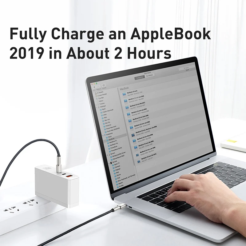 Кабель Baseus 100 Вт USB C Type для MacBook Pro QC 4 0 PD кабель быстрой зарядки Xiaomi Redmi Note 8 Samsung