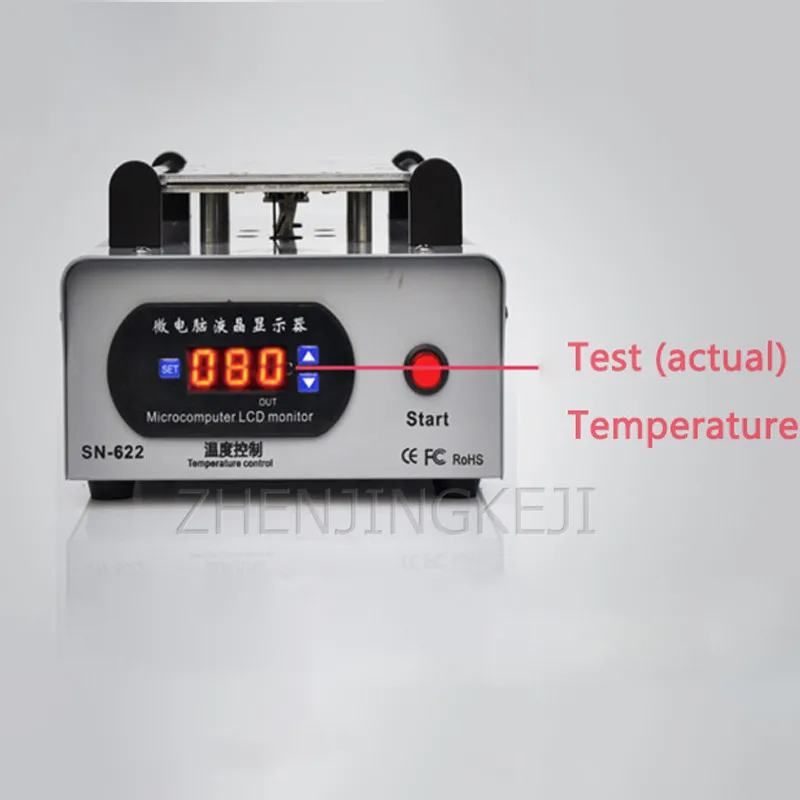

Mobile Phone Screen Splitter 220V LCD Disassembler Vacuum Separator 550W Repair The Heating Table Of The Machine Repair Tools