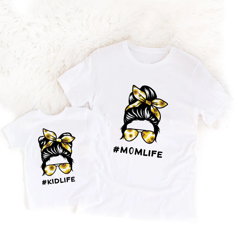 Спасательная рубашка для мамы и ребенка мини-футболка в пучок подходящая