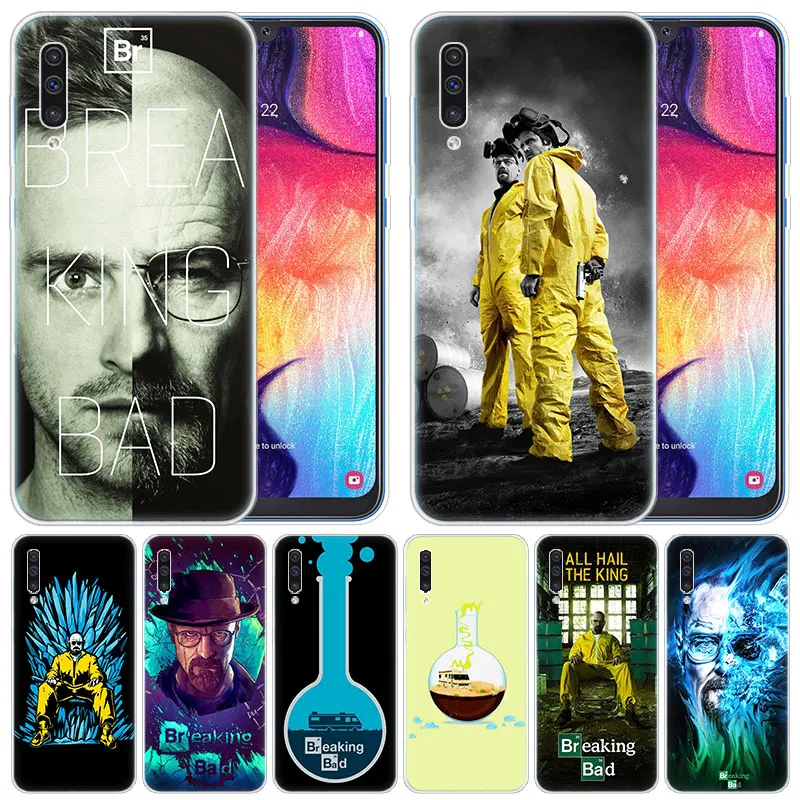 Роскошный мягкий чехол во все тяжкие химические вещества Уолтер для Samsung Galaxy A50 A70