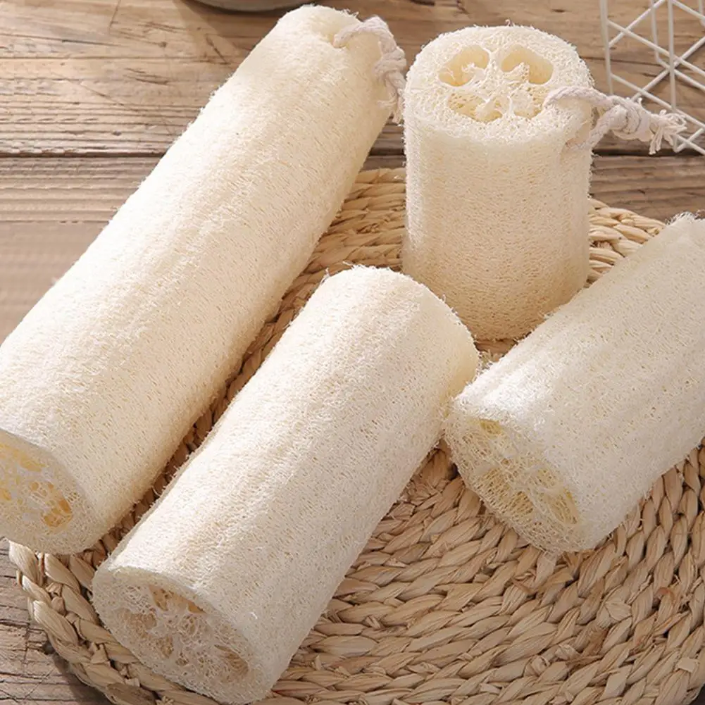 Яркая Гламурная естественная здоровая мочалка из люфы Душ мыть тело мяч для