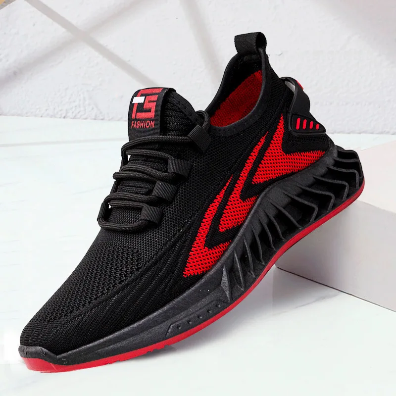 

New breathable casual running shoes 2021 fashion Korean version sports men's shoes