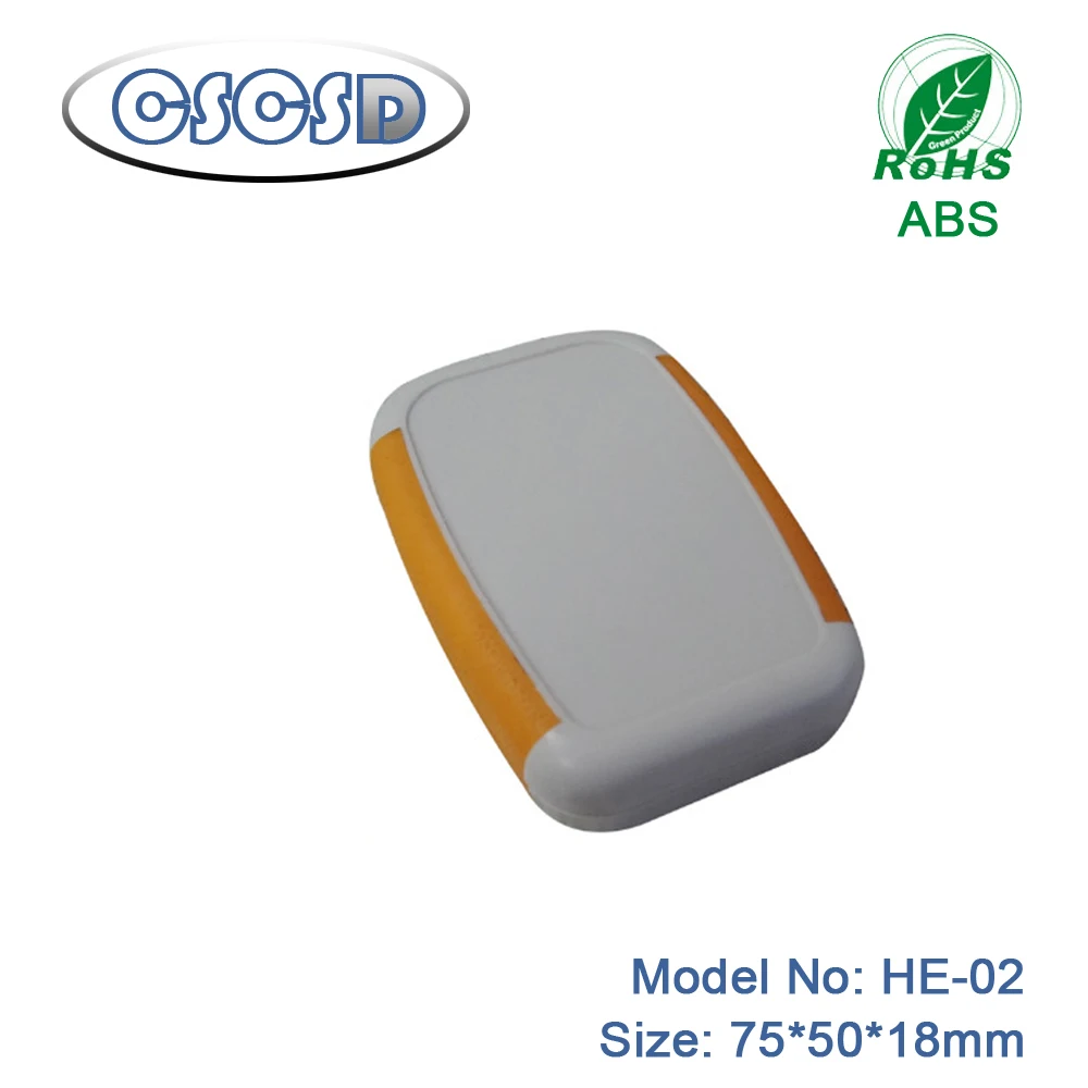 

75*50*18mm Battery ABS Plastic Handheld Screen Display Enclosure