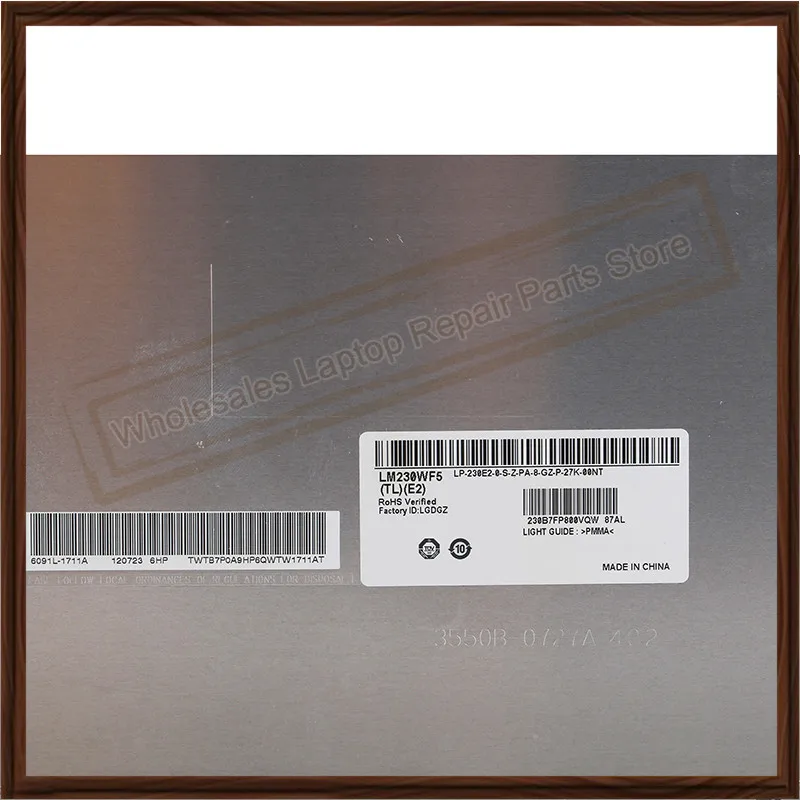 Подлинный Подержанный LM230WF5(TL)(E2) для ЖК-экрана Tohiba панель дисплея 23 дюйма