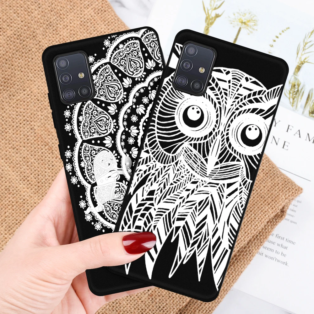 

Pineapple Owl For Samsung Galaxy S21 A51 S20 S10 S9 S8 Plus Ultra S10e A50 A71 A70 A20E A40 21 NOTE 20 10 9 8 Plus Soft TPU Case