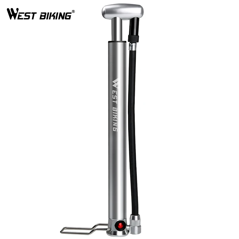 

WEST BIKING 160PSI High Pressure Bicycle Pump Cycling Air Inflator MTB Bike Tyre Pump Bomba De Bicicleta AV/FV Bike Tire Pump