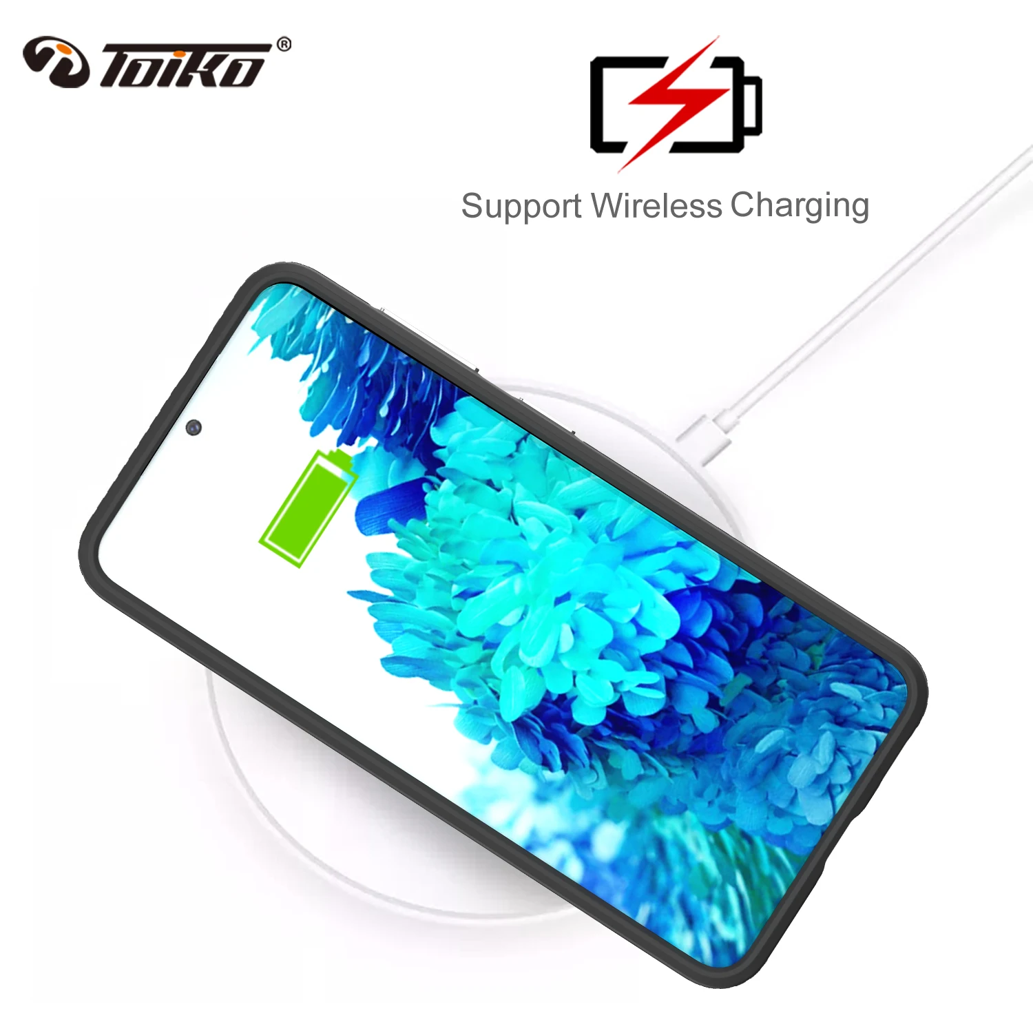 TOIKO X Guard 2 in 1 Black Shockproof Armor Case for Samsung Galaxy S21 Cover PC TPU Protective Bumper Phone Accessories Shell