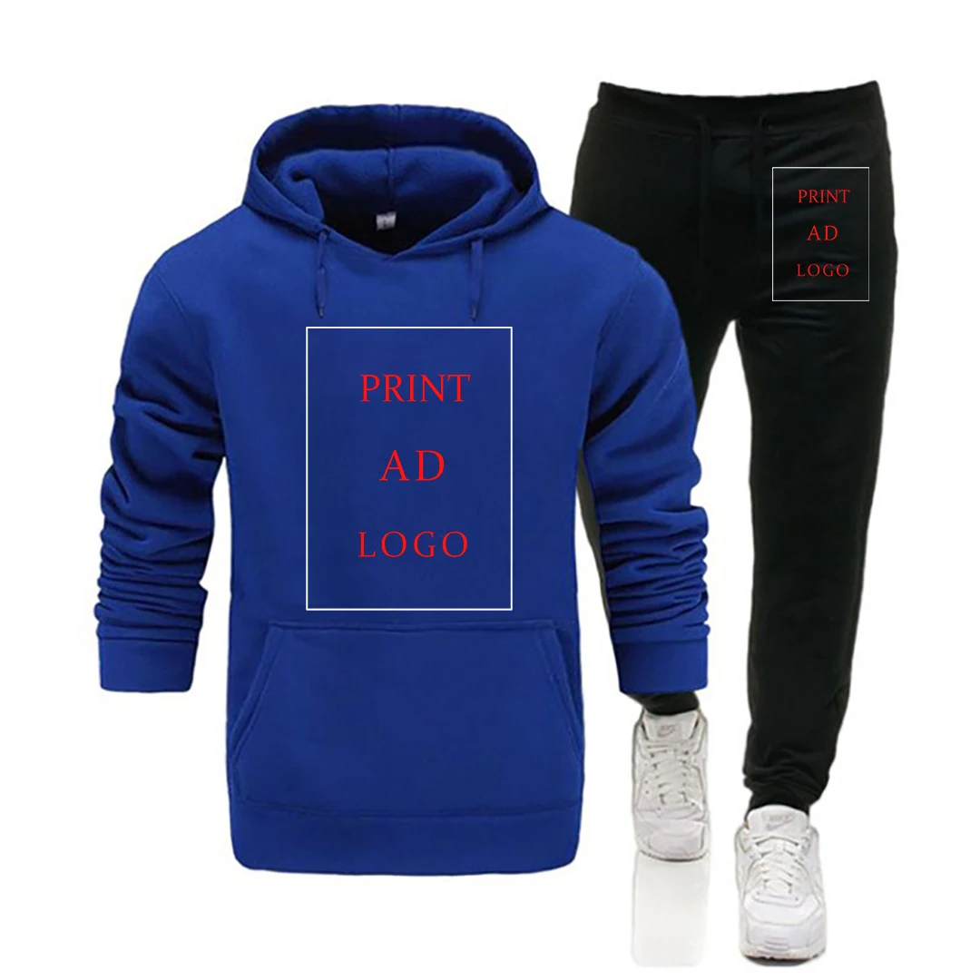 Однотонный спортивный костюм Audi-сделай сам мужской комплект осенняя Новая