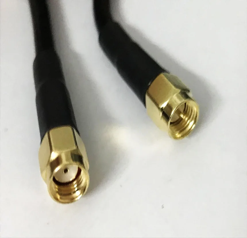 Коаксиальный кабель RG58 SMA штекер-штекер переходник 50-3 коаксиального типа 50 Ом см